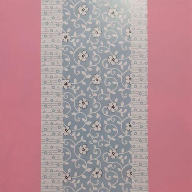 Wps196 Soft Blue Wallpapaer Wallpeper Wallpaper Dinding Sticker Wallpaper Stiker 45cm X 5m