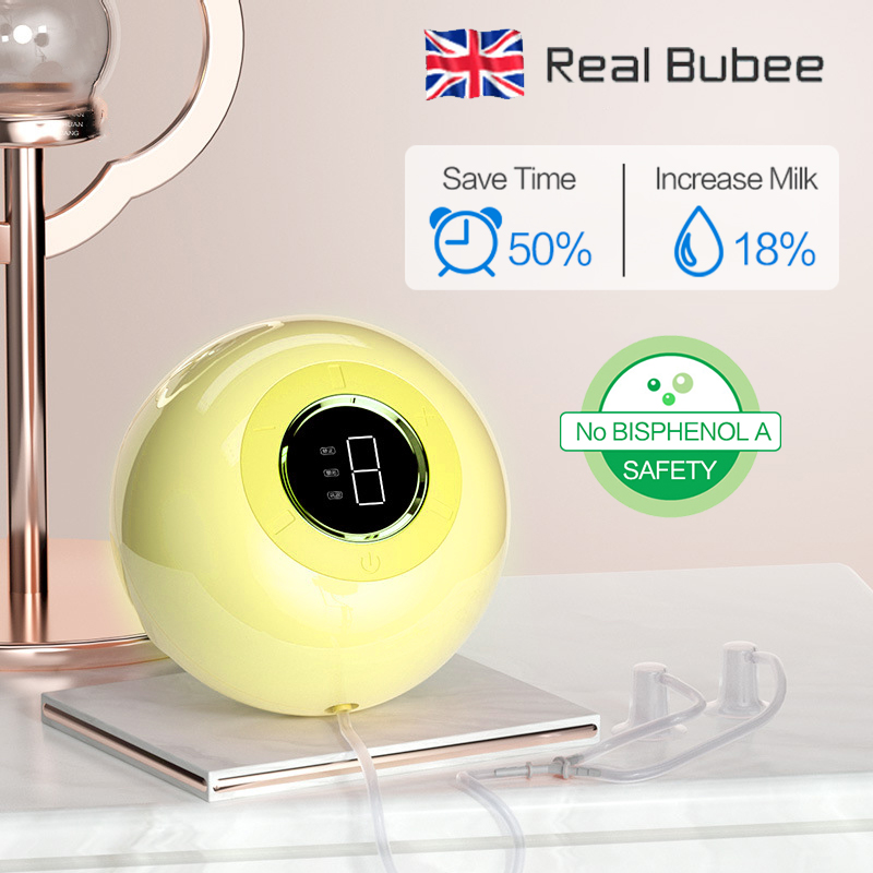 [Bayar Di Tempat] NEW Real Bubee 8029 Breast Pump Double Electric Breast Pump BPA Free