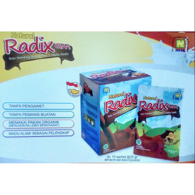 

Nasa Radix susu kambing etawa