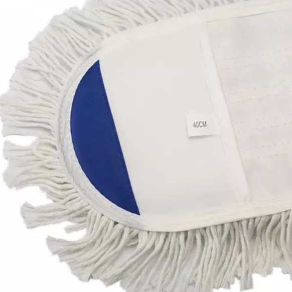 REFILL Cotton Dust Mop Pel Lantai Kering 40cm , 60cm , 80cm