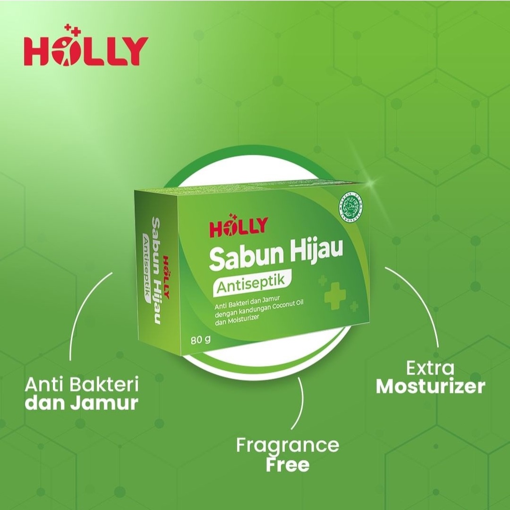 Sabun Hijau Antiseptik Holly