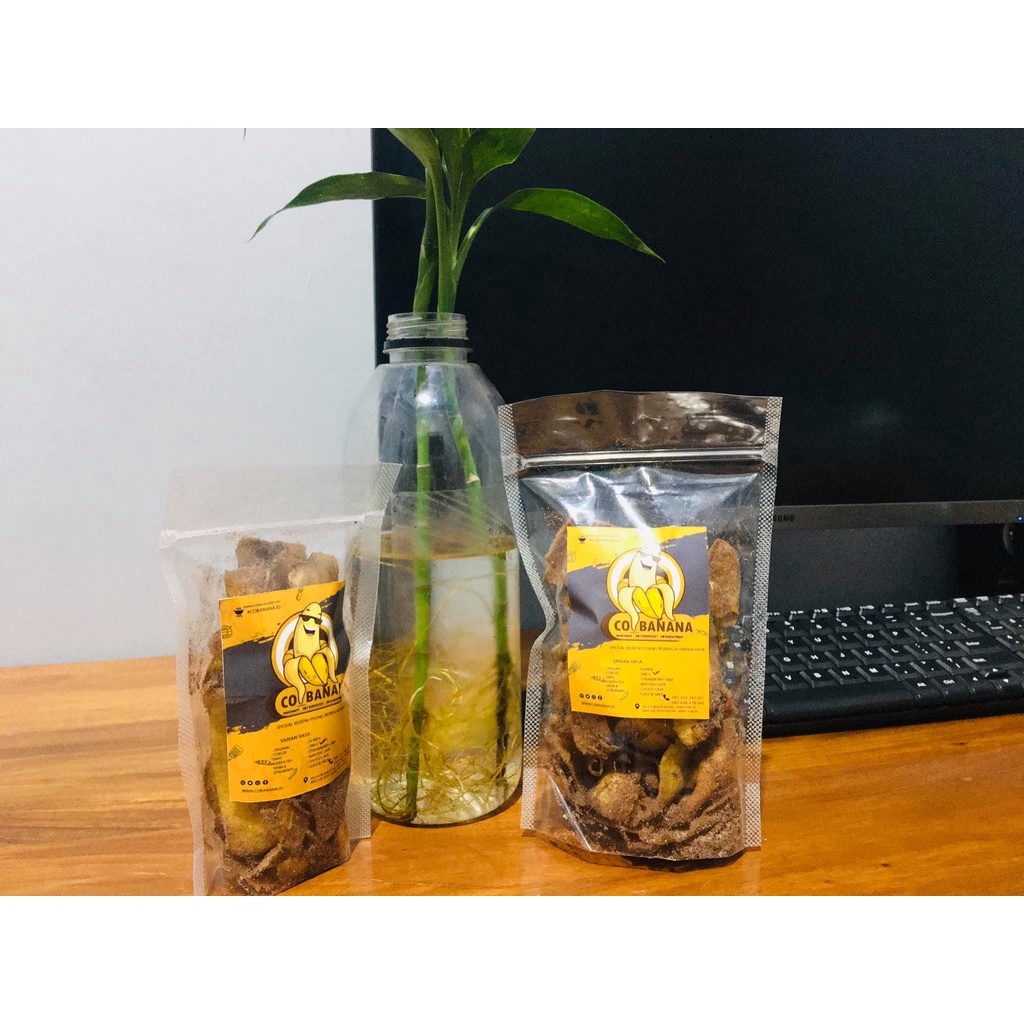 

Cobanana SNACK Keripik Pisang 50gr & 100gr