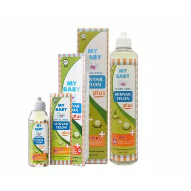 My Baby Minyak Telon Plus 8 jam 57 ml/85ml/145ml 100% Original.♡BPOM