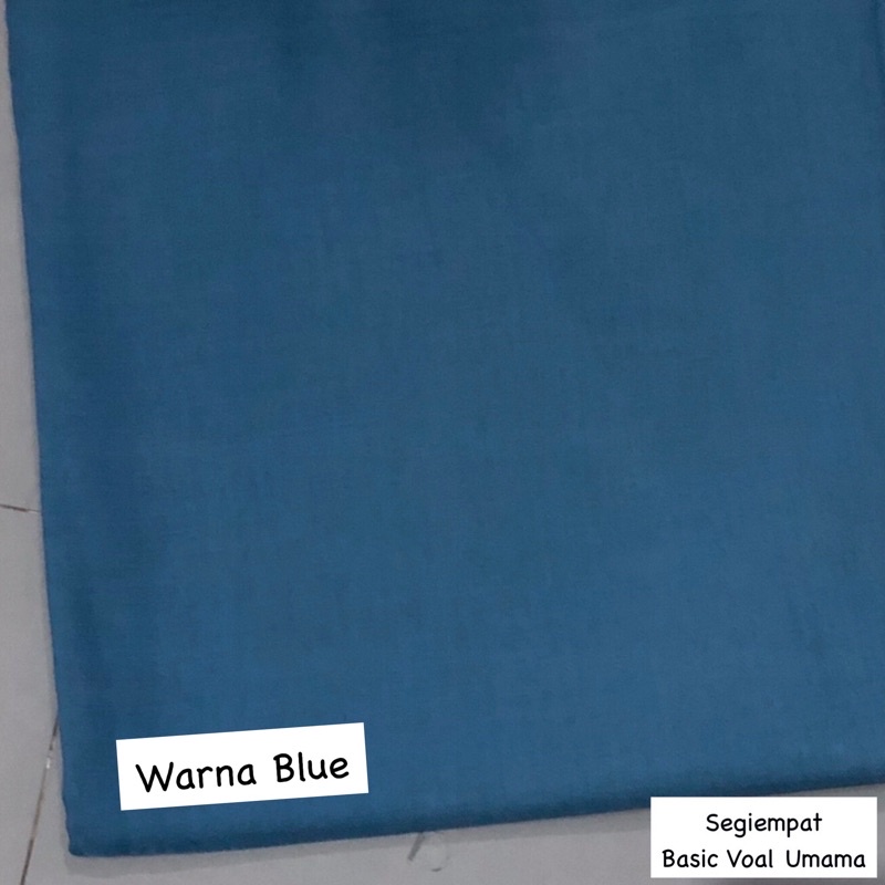 Hijab Basic Voal Umama Part 3-PREMIUM-Blue