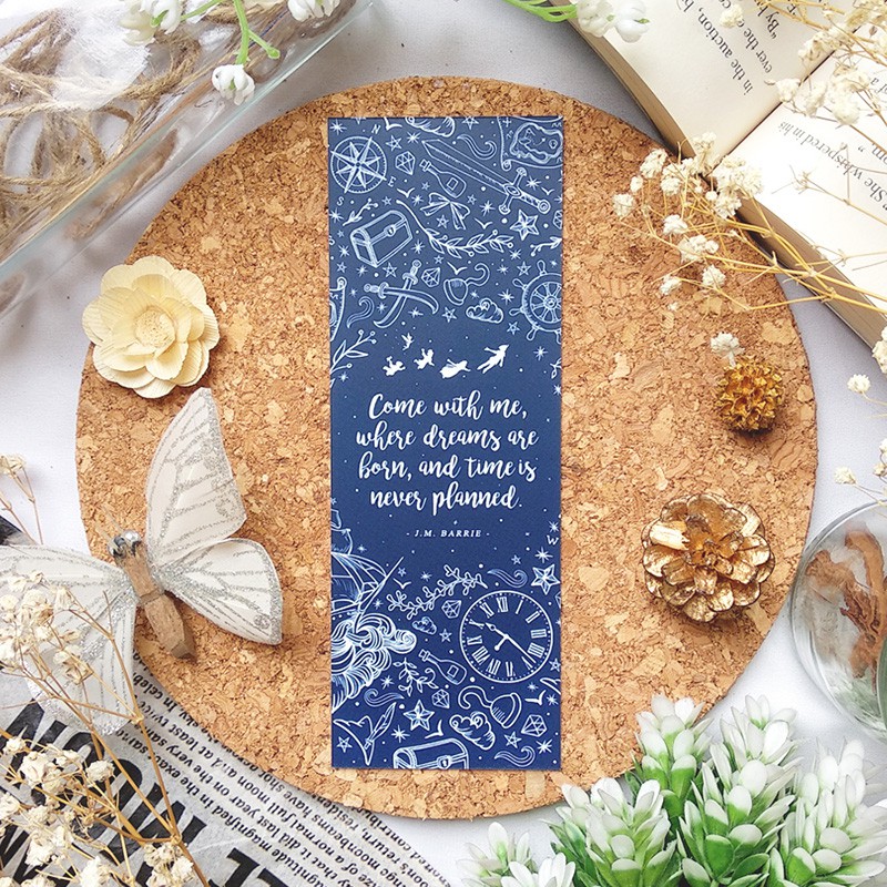 

Peter Pan - Where Dreams Are Born - bookmark postcard