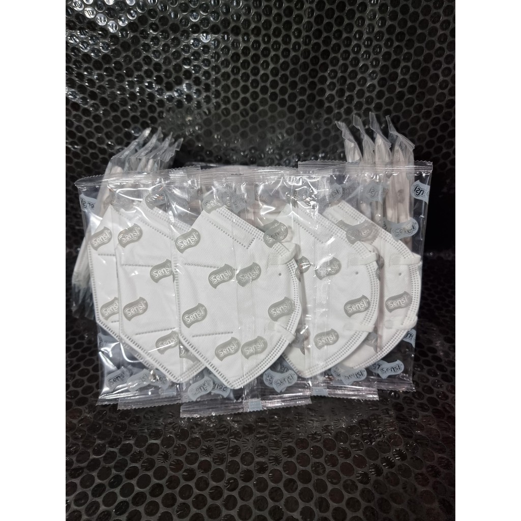 SENSI KN95 PROTECTIVE MASK 5ply isi 1/Masker Medis Sensi KN95 6 ply