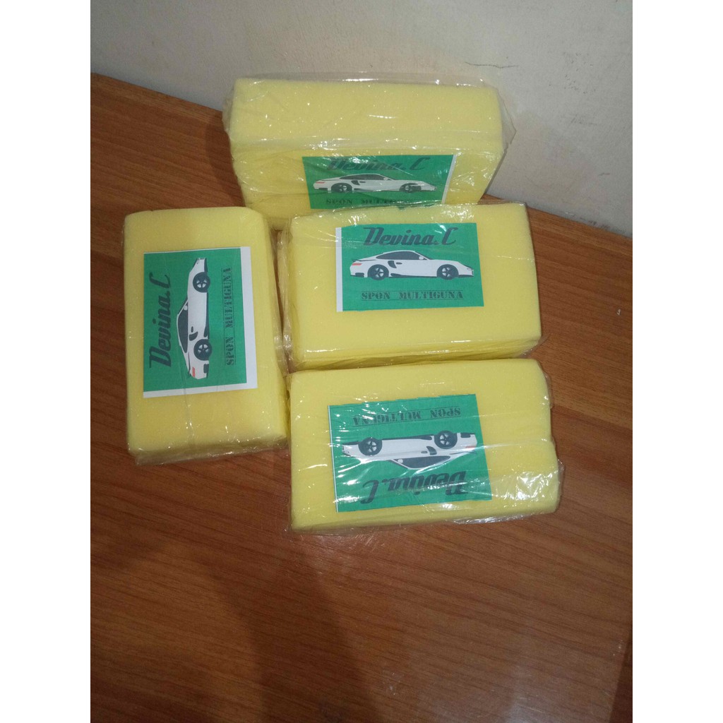 DEVINA Sponge spon Cuci Mobil / Cuci Motor/ Spons Serbaguna