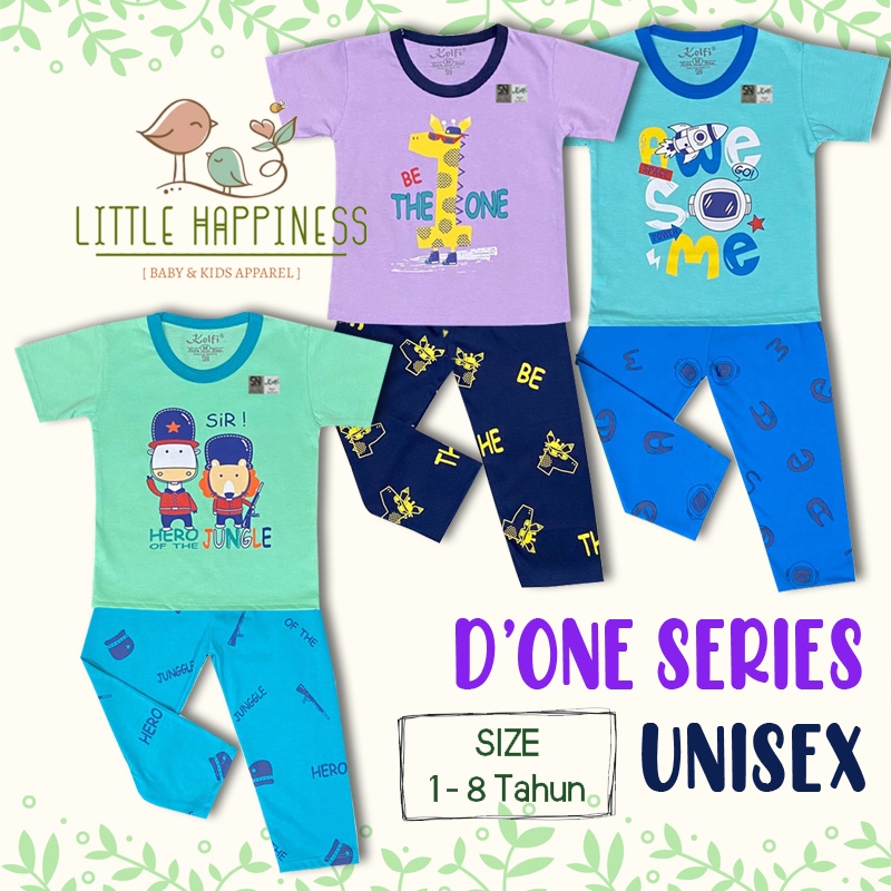 SETELAN BAJU ANAK CP UNISEX 1-8 TAHUN &quot;D'ONE EDITION&quot; / SETELAN BAJU ANAK KELFI