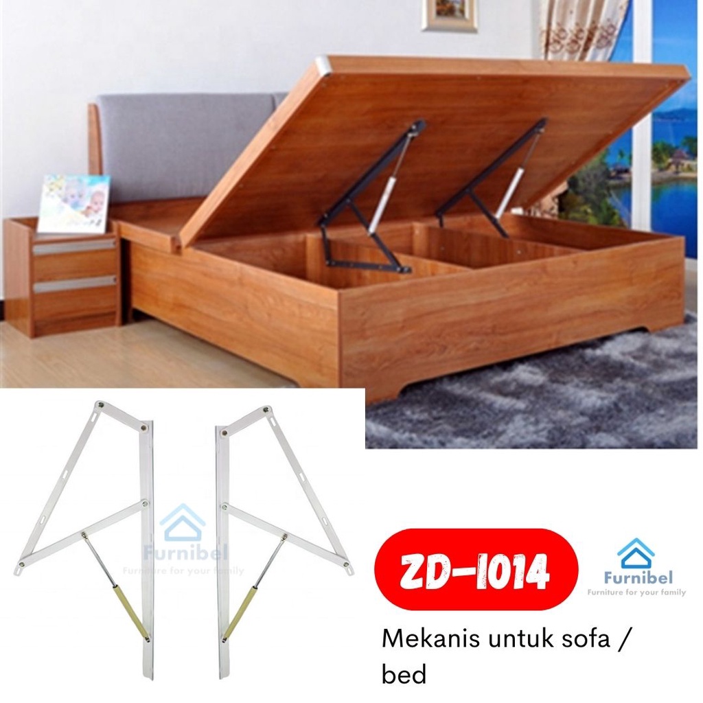 ZD-I014 Lift top bed mechanism. mekanis divan multifungsi