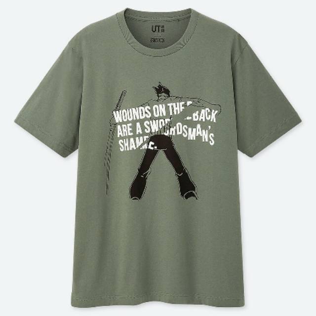 Uniqlo UT x One Piece Limited Edition 20th Anniversary - Roronoa Zoro - Kaos One Piece Original