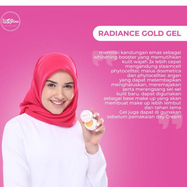 Radiance gold gel LR'S skincare