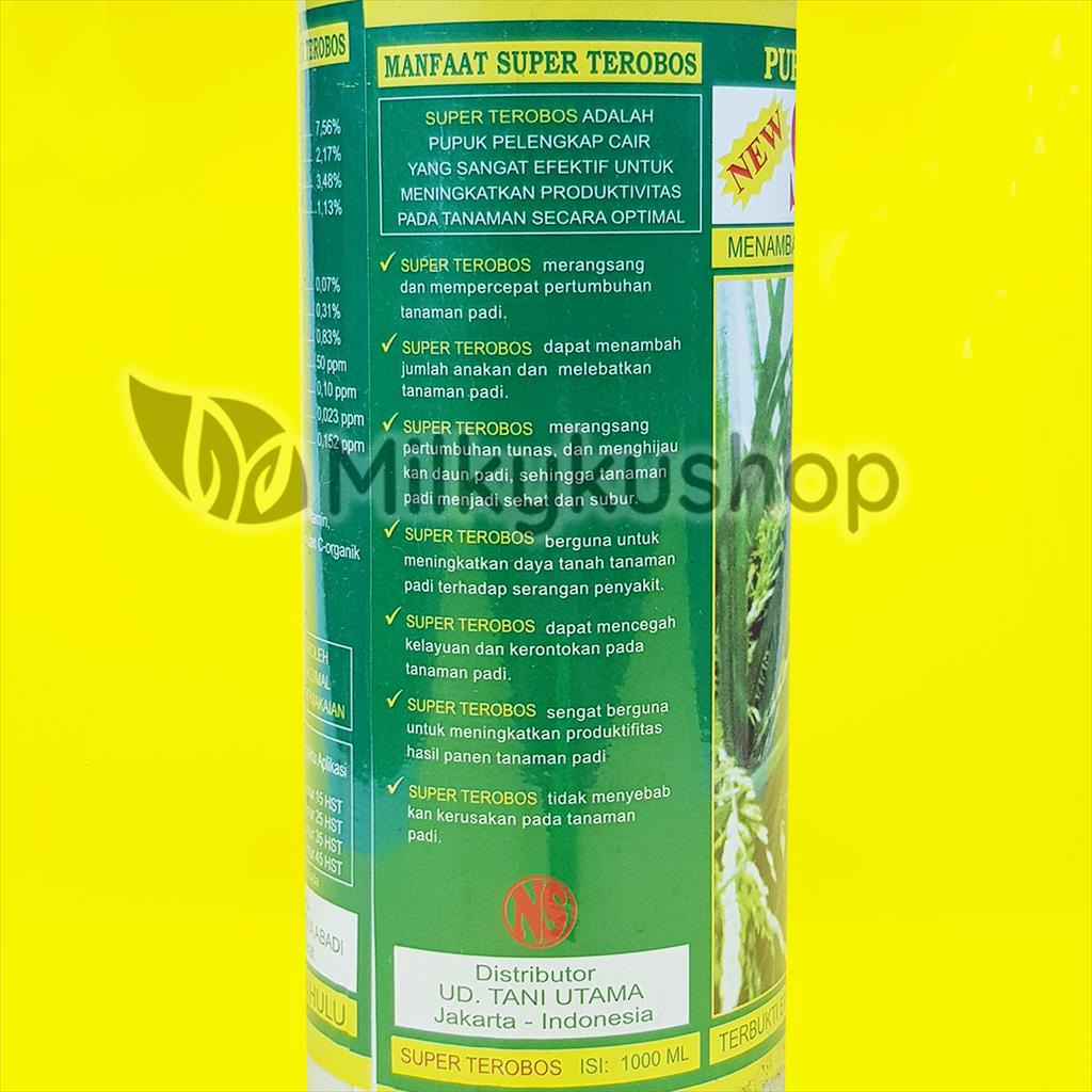 SUPER TEROBOS PADI 1000 ML KP PUPUK ORGANIK CAIR