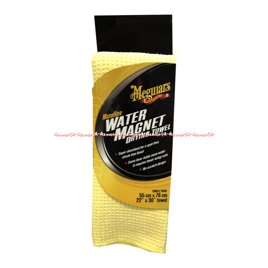 Meguiars Microfibre Water Magnet Drying Towel Kain Lap Cepat Menyerap Meguar Meguiar