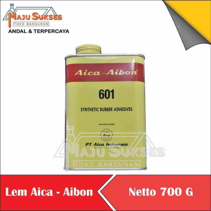 

LEM AICA AIBON 700 GR LEM KUNING 601 700 GRAM PEREKAT SERBAGUNA