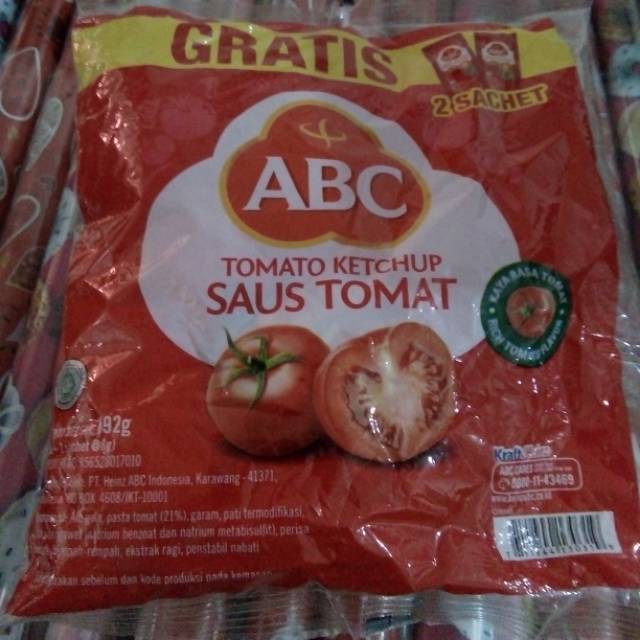 

ABC Saus Tomat Stick per Pack