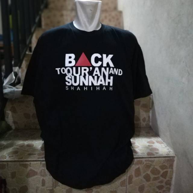 KAOS BIG SIZE 2XL 3XL 4XL DAKWAH ISLAM MUSLIM