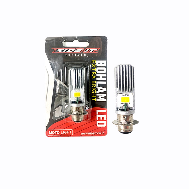 Bohlam Lampu Utama Depan Led Motor Bebe Matic Mio Beat Street Kabu Fi Esp Vario 110 Supra X 125 Ac Dc Super Terang