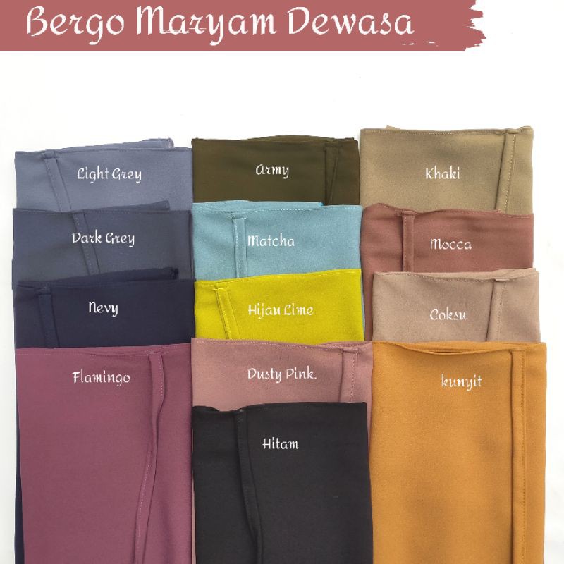 BERGO MARYAM JUMBO PREMIUM L