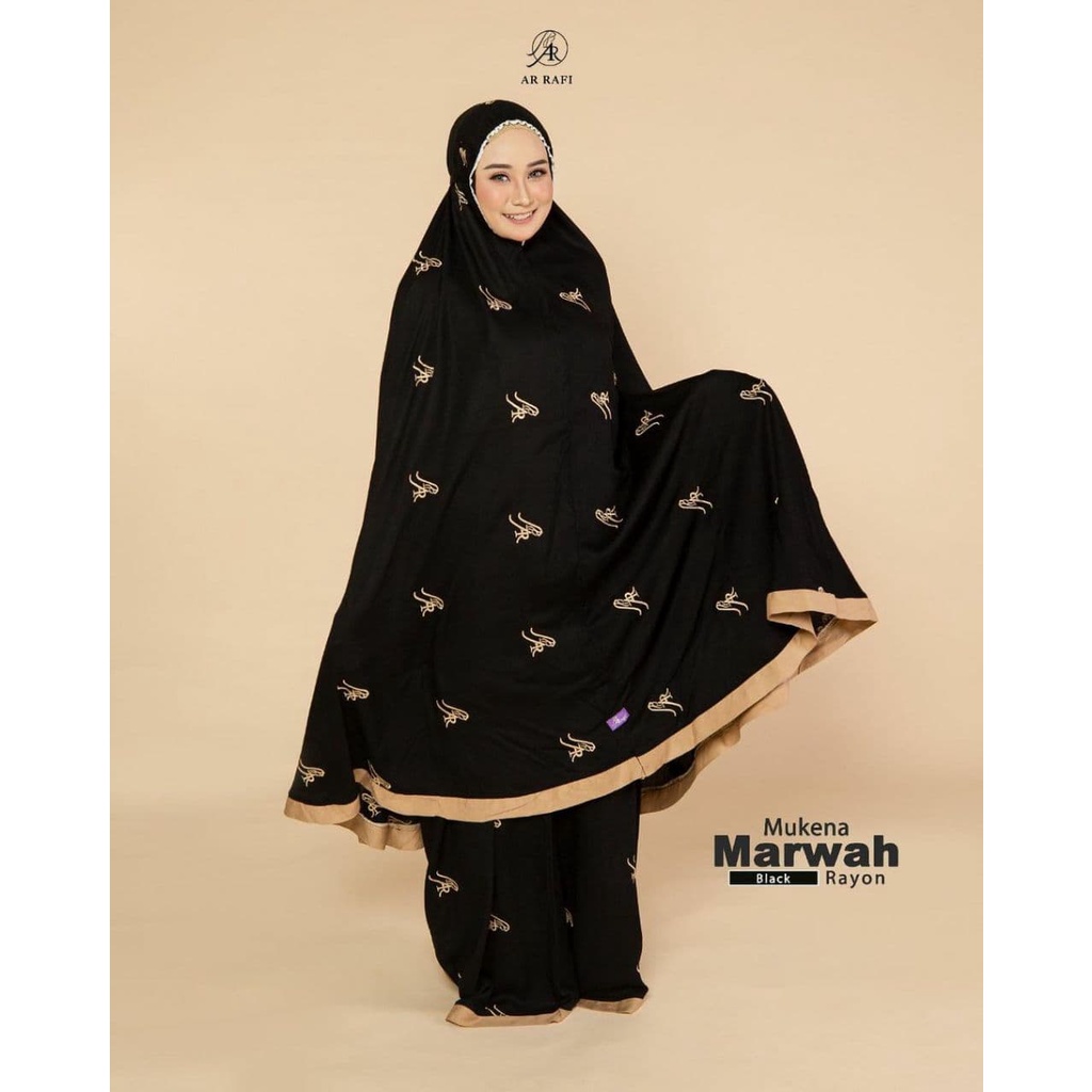Mukena Dewasa Jumbo Terbaru 2023 Mukena Marwah Putusan Arrafi Matt Rayon Premium Variasi Renda