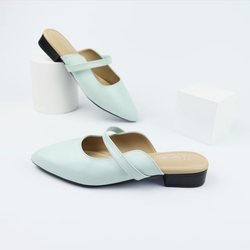 [7.7 Boombastis Sale⚡] - SANDAL WANITA FAIRIES FAY FS010 MULES SANDALS