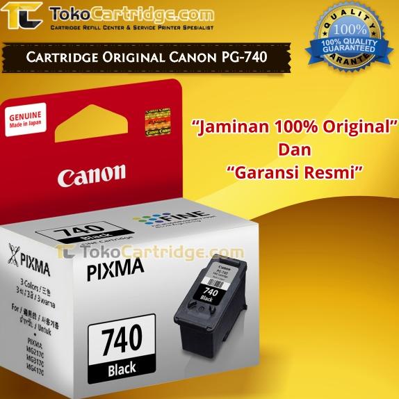 Cartridge Canon PG740 PG 740 PG-740 Black ORIGINAL MX397 MX377 MX477