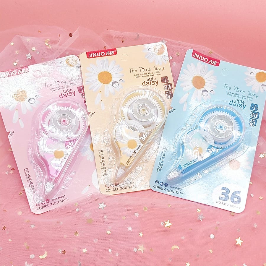 TIPE EX ROLL - CORRECTION TAPE / TIPE EX KERTAS / STIPO KERTAS / PENGHAPUS PENSIL MURAH