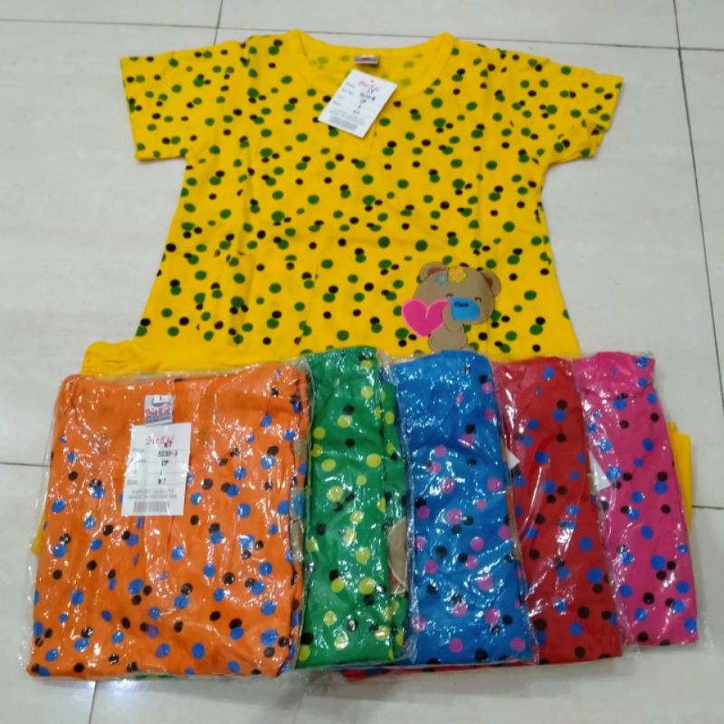 Baju Tidur SIELIE CP Anak SML Warna Tua KT 6031 A