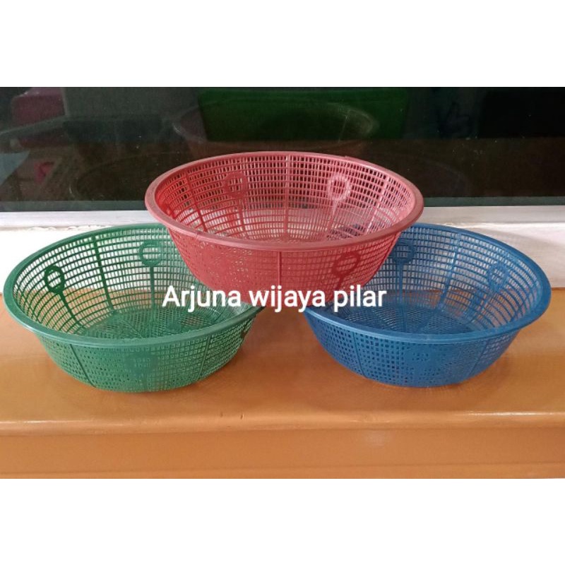 Keranjang Buah / wakul Besek plastik PER PCS