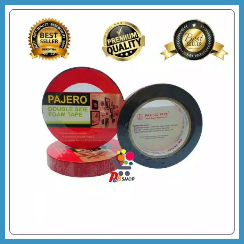 

PCB.SHOP⭕ ISOLASI DOUBLE TAPE PAJERO FOAM HIJAU/MERAH (1"X4M+A59)