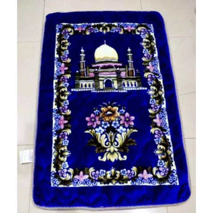 Sajadah Gambar Masjid Tebal & Empuk