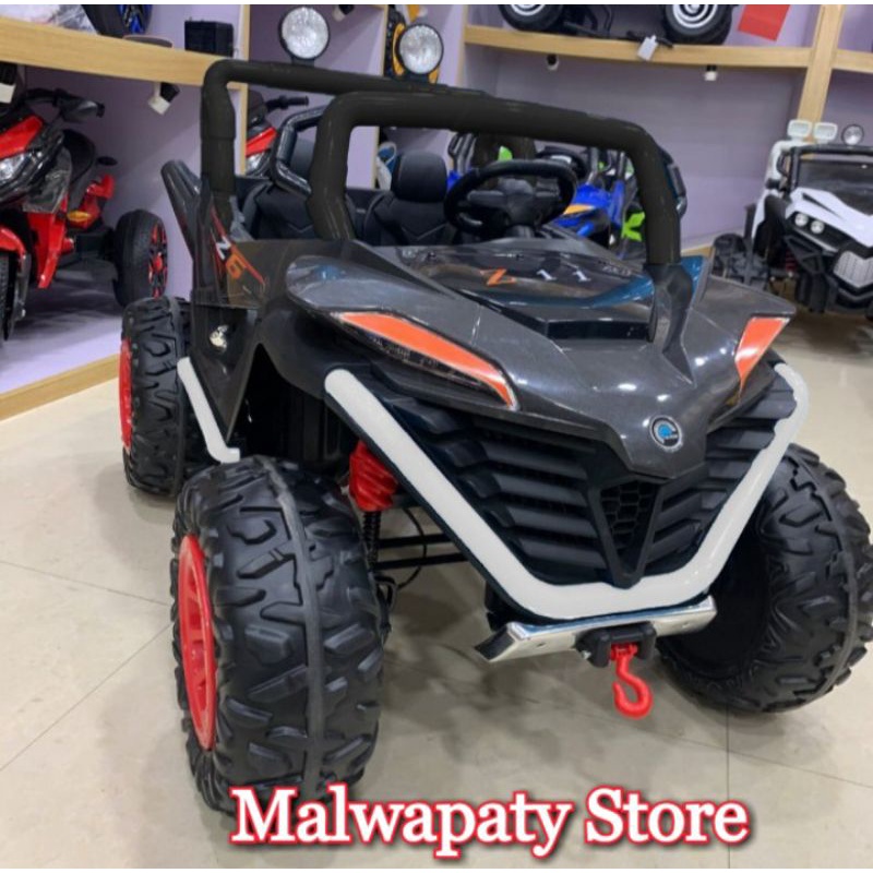 MOBIL CHARGERS LISTRIK  ANAK UTV HAYABUZA