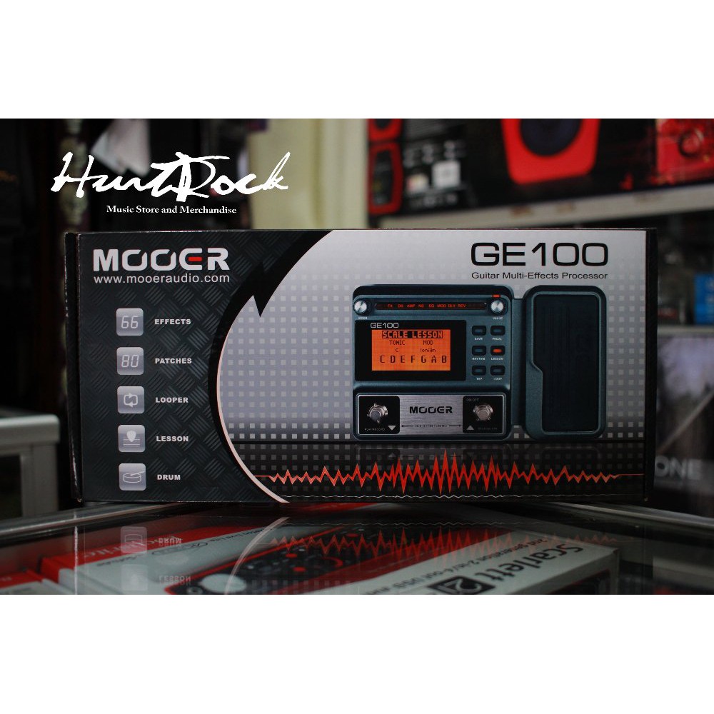 Mooer GE 100 Digital Efek Lengkap