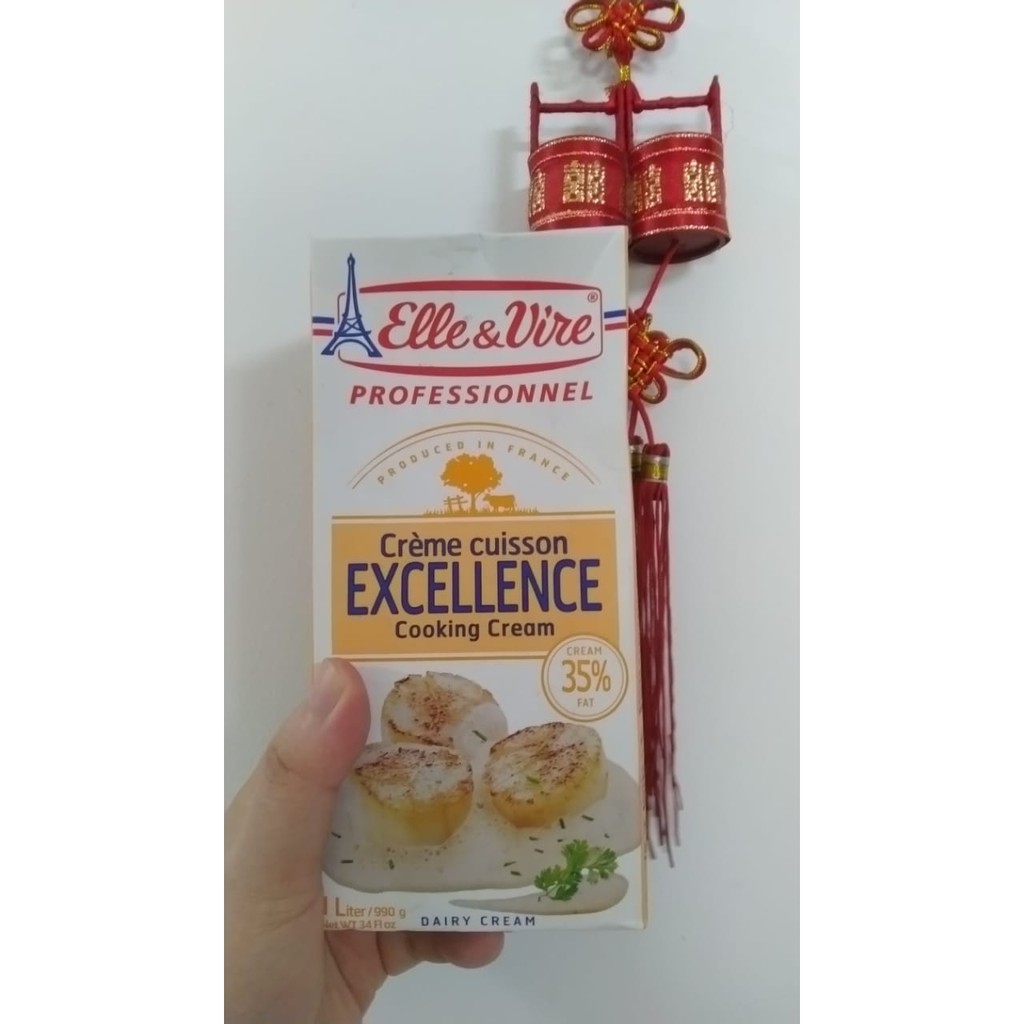 

1l elle & vire cooking cream creme cuisson excellence / ellevire