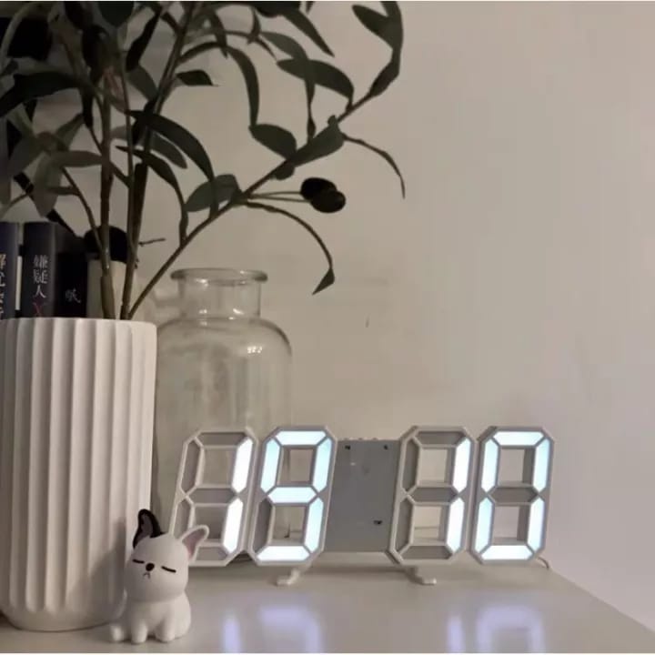 Jam Dinding Digital 3D Clock LED Meja Rovistar R351