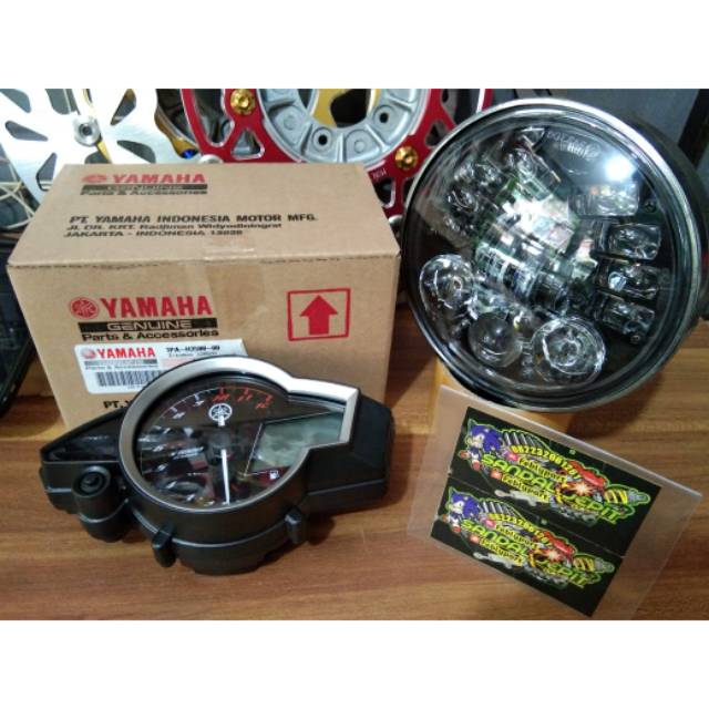 SPEDOMETER VIXION NEW ORI NVL DAYMAKER 16 LED 5,7 INCH BATOK L2G FULL PRESS PNP CB GL GL100 CB125