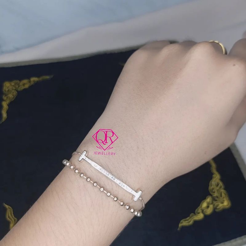 gelang smile merica replika berlian lapis emas