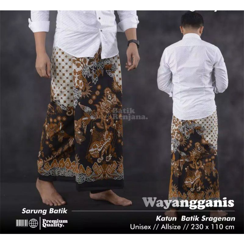 Jual Sarung Batik Motif Wayang Shopee Indonesia