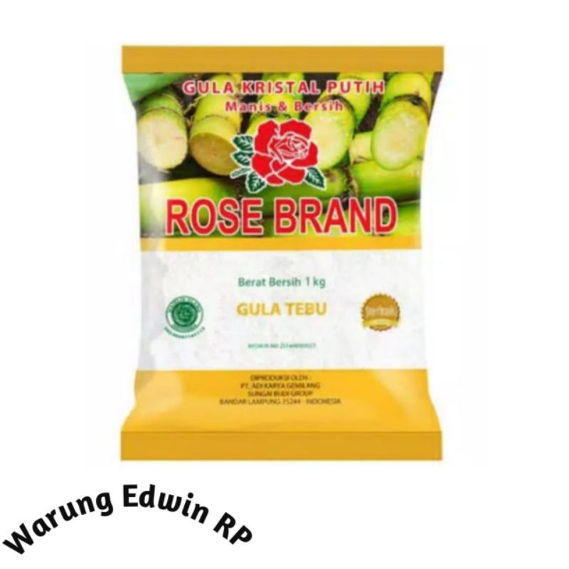 Gula tebu Rose Brand 1 kg