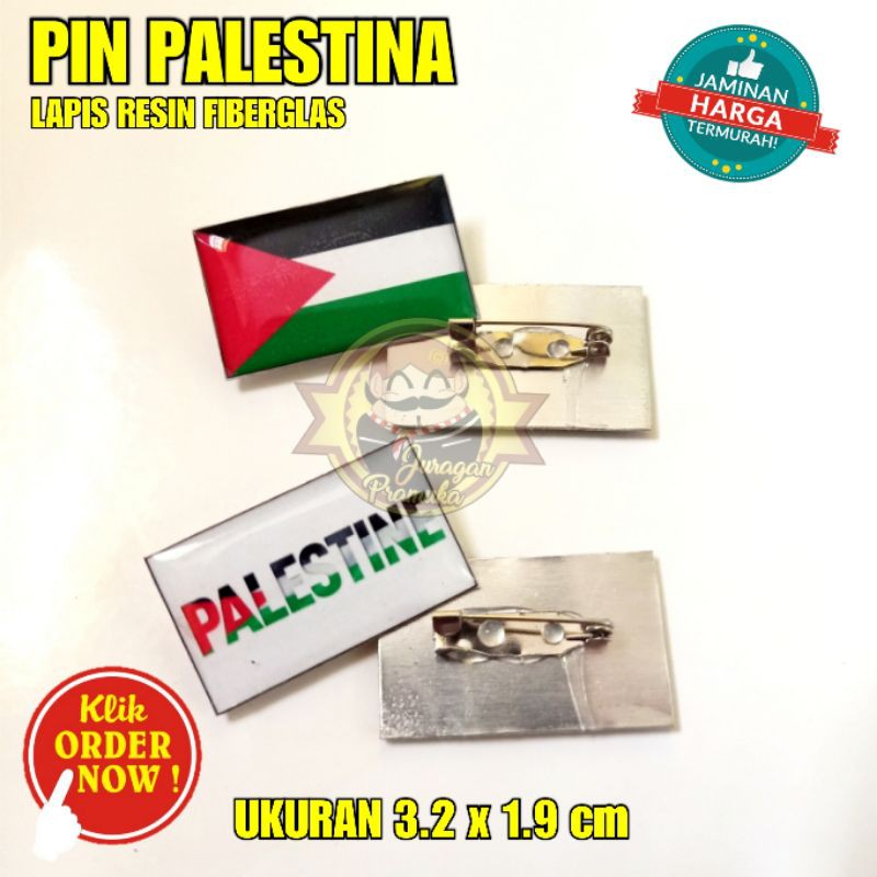 PIN BENDERA PALESTINA