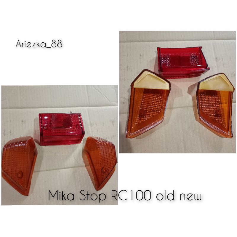Mika Kaca Stoplamp RC100 | kaca lampu belakang rc 100 rc100