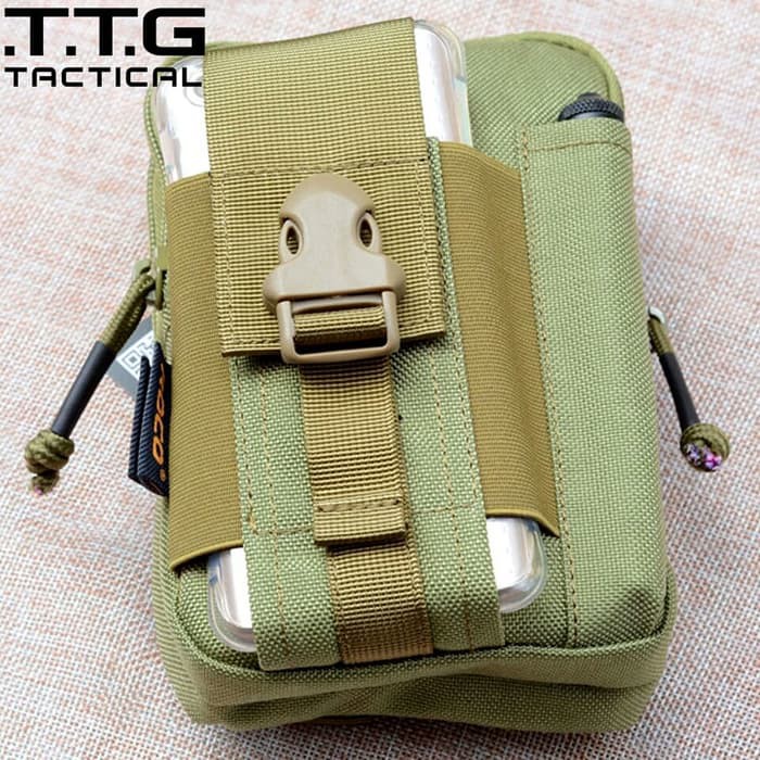 Ready  NEW Tas Pinggang Tactical waist bag army
