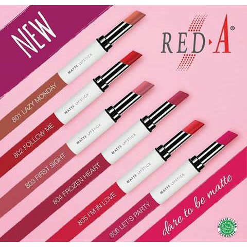 Red A Matte Lipstik