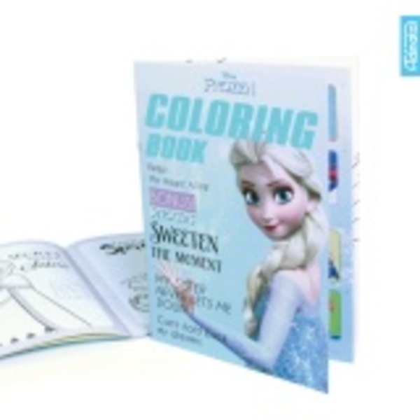 Frozen Coloring Book L Adinata / Buku Mewarnai - Blue