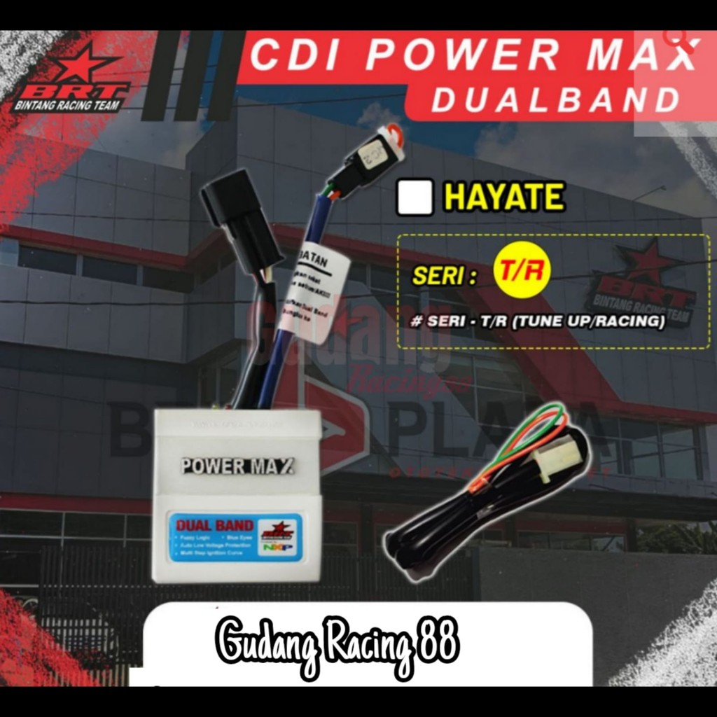 (GR88) CDI BRT POWERMAX HYPERBAND DUALBAND HAYATE