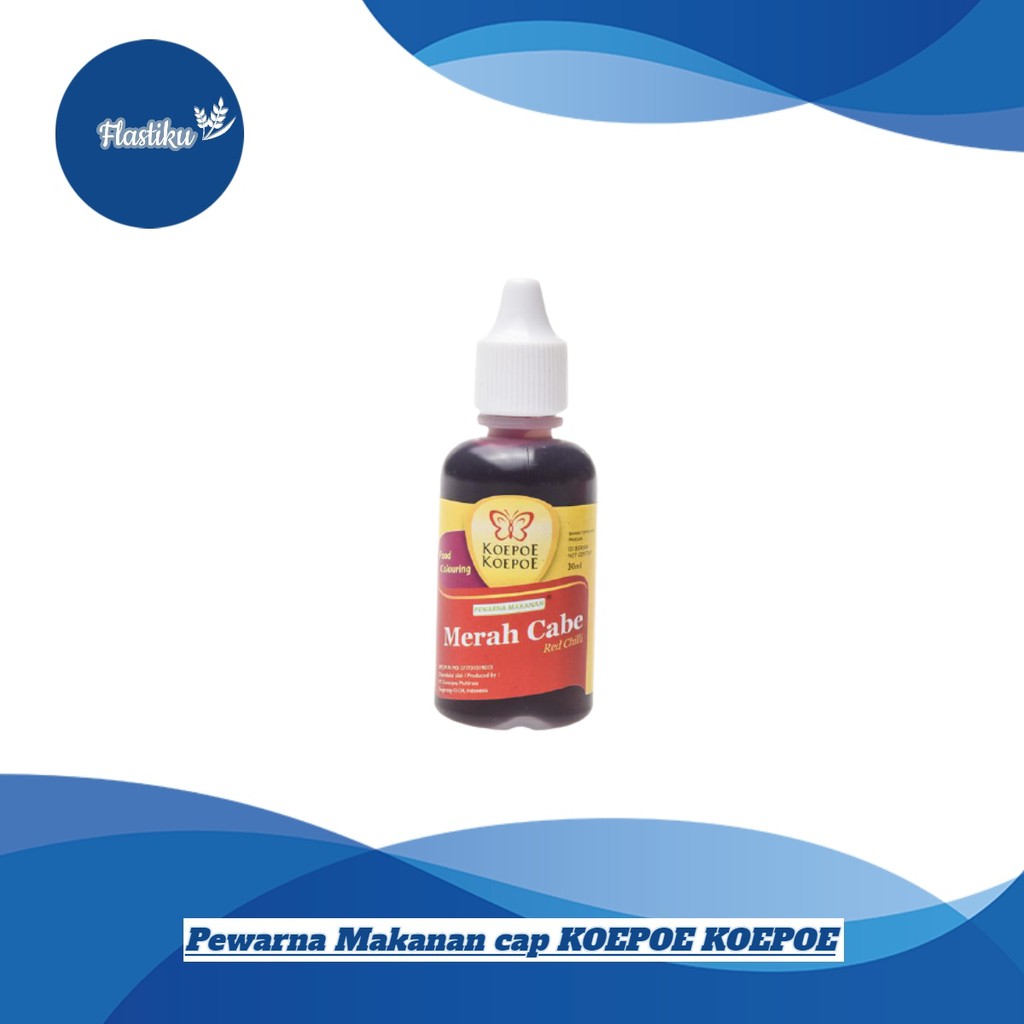 

Koepoe Koepoe Pewarna Makanan Merah Cabe 30ml