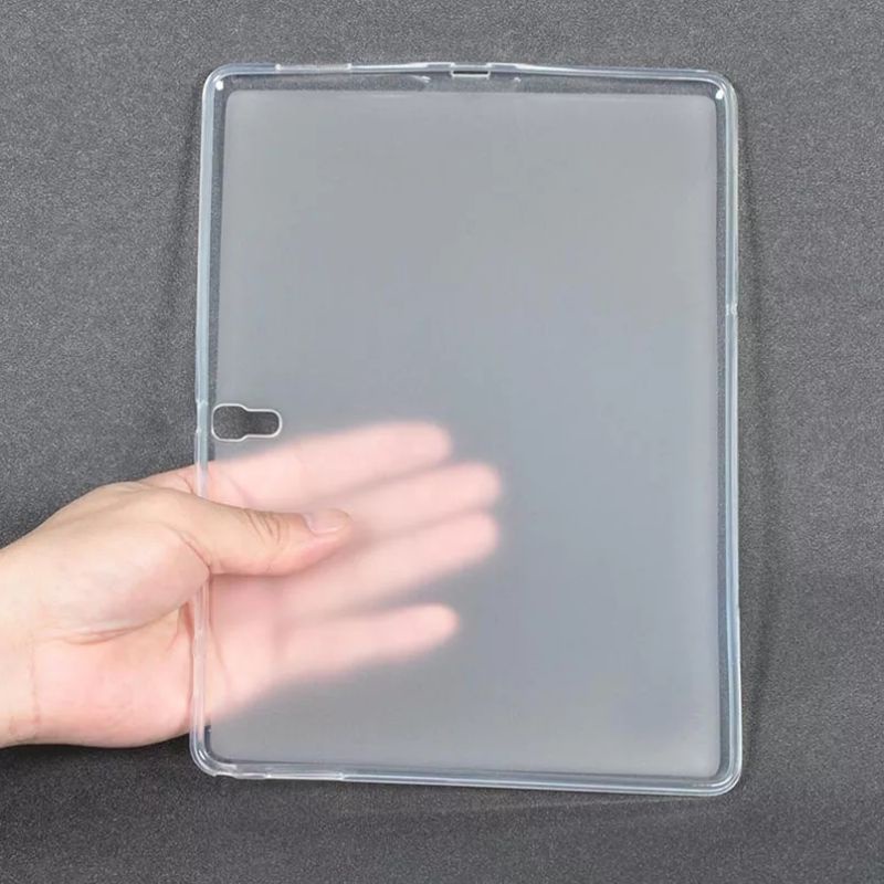 Case Silicon Samsung Galaxy Tab S 10.5 T800 T805 Softcase Ultrathin Casing Cover Jelly Silikon Soft TPU Clear Pelindung belakang Tablet bening