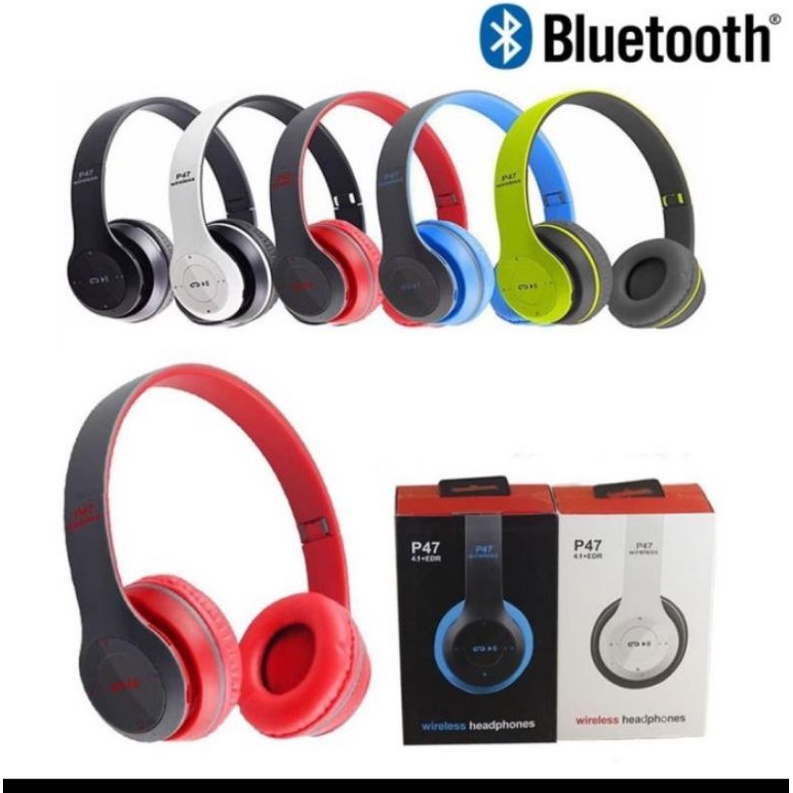 P47 Headphone Wireless Bluetooth Stereo 5.0