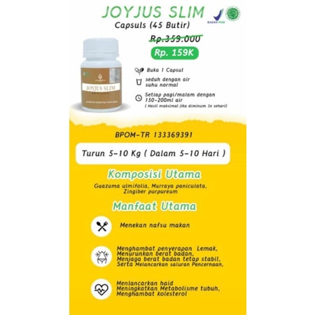 joyjus kapsul pelangsing/joyjus pelangsing/joyjus slim/joyjus slim original