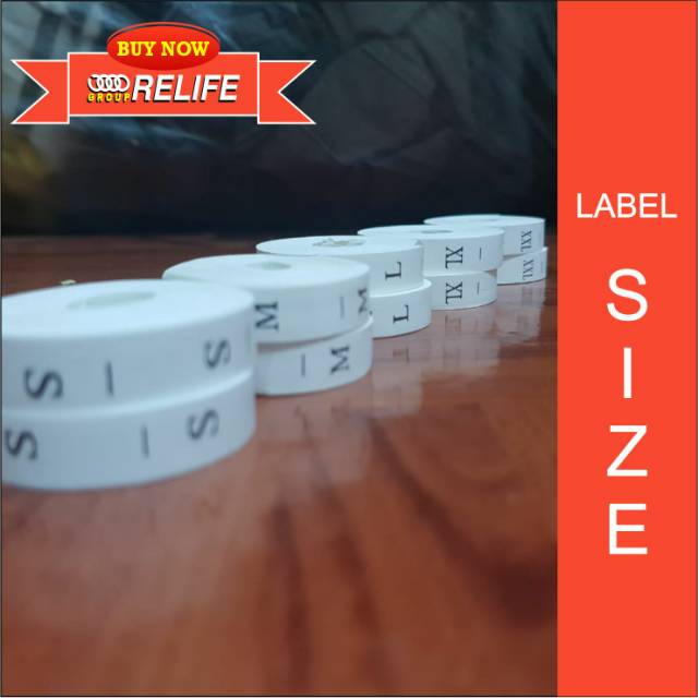 

LABEL SIZE TAFETA | LABEL SIZE NYLON (MINOR 3 ROLL)