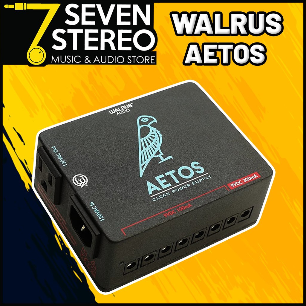 Walrus Audio Aetos 8-output Power Supply 230V UK